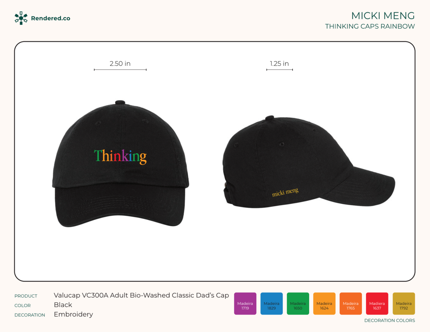 Five Year Anniversary Limited Edition "Thinking" Cap